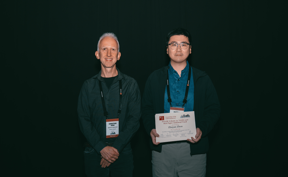 Ant Group's OmniTable Wins Best Paper Award at VLDB 2026